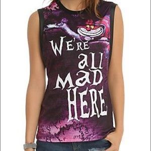 Disney, Alice in Wonderland, Hot Topic Tank